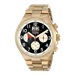 Uhrenarmband Fossil CH2911 Rostfreier Stahl Vergoldet 26mm